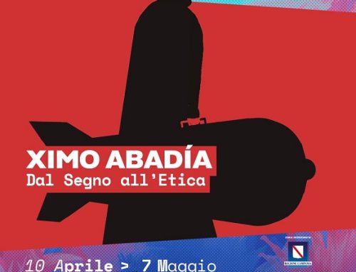 NÁPOLES.- Ximo Abadía ”Del signo a la ética” Del 10 de abril al 7 de mayo 2026. Comicon. Teatro Bellini